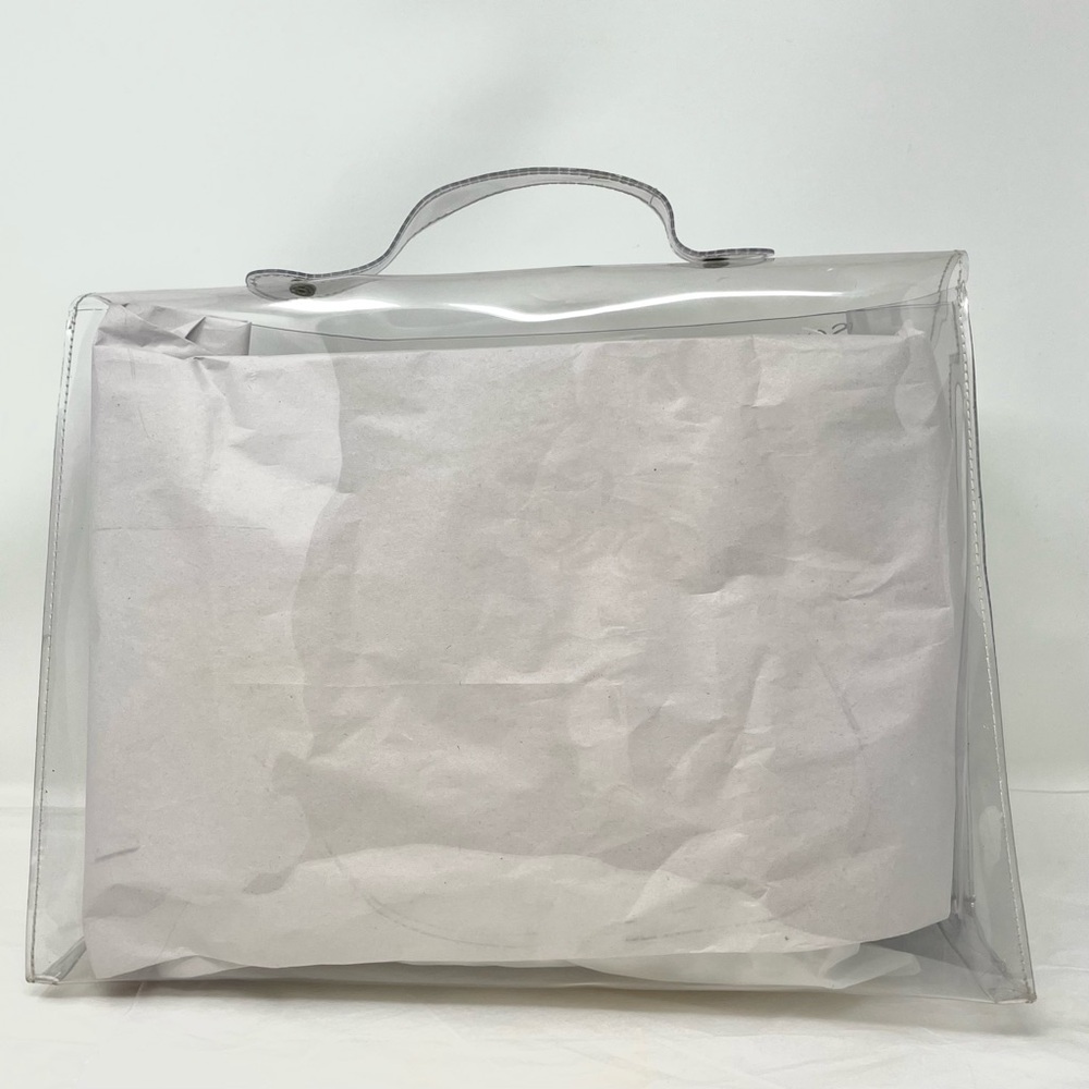 Hermes Clear Vinyl Kelly 40 Bag from 1997 Expo - Picture 4 of 14
